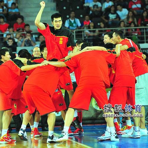 中国男篮开场舞